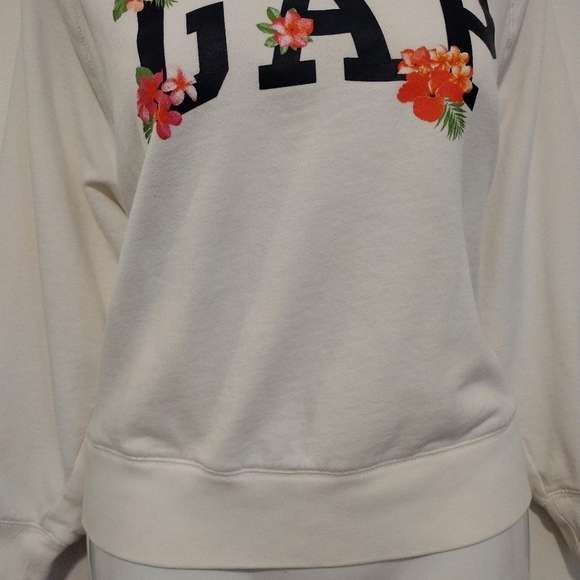 Gap - Floral Logo CrewNeck Sweater French Terry - Picture 5 of 13